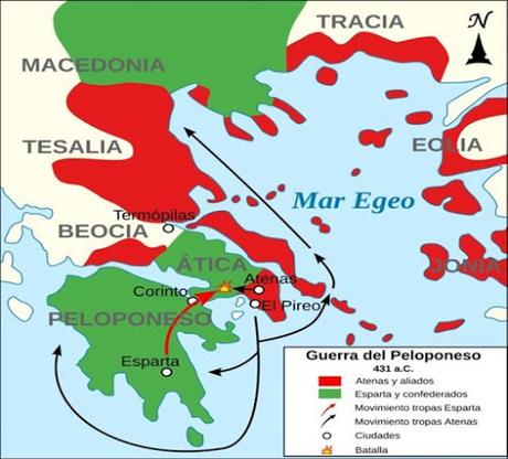 LAS GUERRAS DEL PELOPONESO (431 a.C.-404 a.C.)