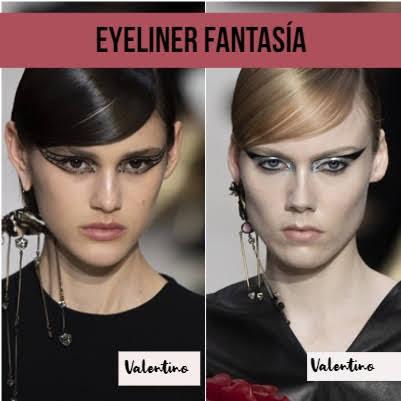 eyeliner fantasía collage