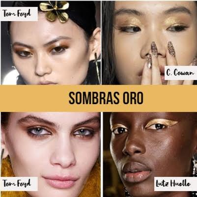 sombras oro collage