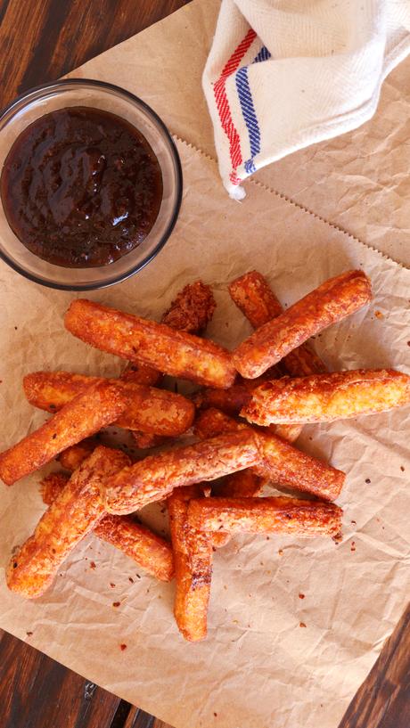 Halloumi Fries halloumi fries cheese queso juan grande