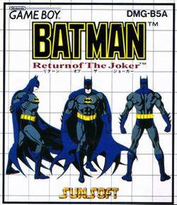Visiones del pasado - Batman The Return of the Joker para Game Boy