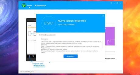 Guía para bajar la versión de EMUI en móviles Huawei
