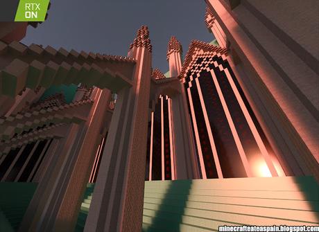 Minecrafteate en RTX, Nº13: Gotic Resurection Cathedral, por Alberto Santamarina Saez