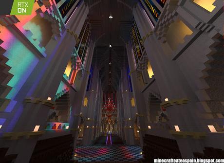 Minecrafteate en RTX, Nº13: Gotic Resurection Cathedral, por Alberto Santamarina Saez