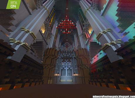 Minecrafteate en RTX, Nº13: Gotic Resurection Cathedral, por Alberto Santamarina Saez