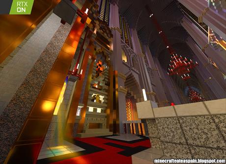 Minecrafteate en RTX, Nº13: Gotic Resurection Cathedral, por Alberto Santamarina Saez
