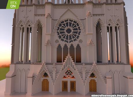 Minecrafteate en RTX, Nº13: Gotic Resurection Cathedral, por Alberto Santamarina Saez