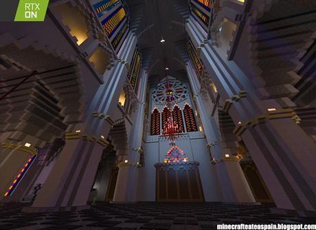 Minecrafteate en RTX, Nº13: Gotic Resurection Cathedral, por Alberto Santamarina Saez