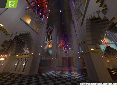 Minecrafteate en RTX, Nº13: Gotic Resurection Cathedral, por Alberto Santamarina Saez