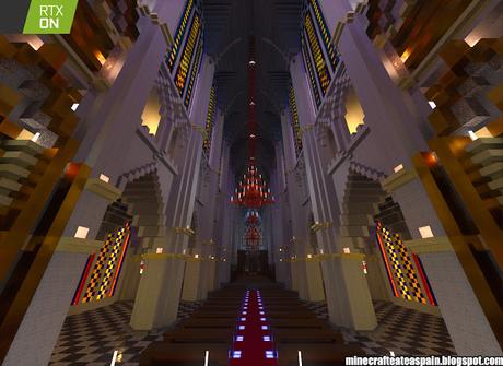 Minecrafteate en RTX, Nº13: Gotic Resurection Cathedral, por Alberto Santamarina Saez