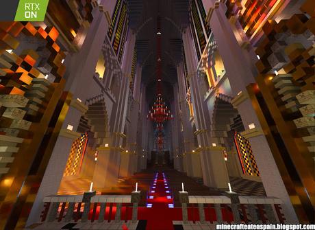 Minecrafteate en RTX, Nº13: Gotic Resurection Cathedral, por Alberto Santamarina Saez