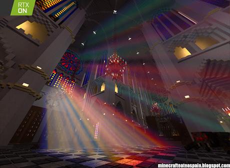 Minecrafteate en RTX, Nº13: Gotic Resurection Cathedral, por Alberto Santamarina Saez