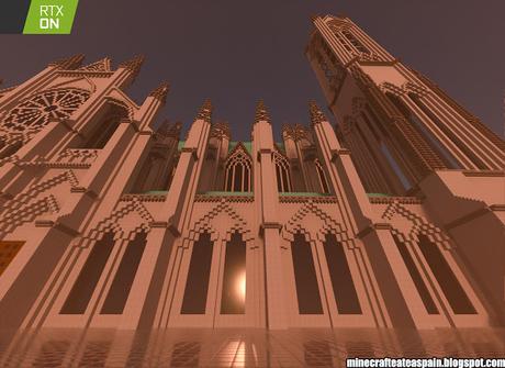 Minecrafteate en RTX, Nº13: Gotic Resurection Cathedral, por Alberto Santamarina Saez