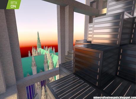 Minecrafteate en RTX, Nº13: Gotic Resurection Cathedral, por Alberto Santamarina Saez