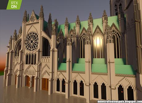 Minecrafteate en RTX, Nº13: Gotic Resurection Cathedral, por Alberto Santamarina Saez