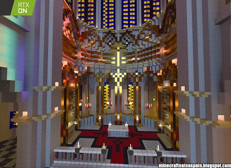 Minecrafteate en RTX, Nº13: Gotic Resurection Cathedral, por Alberto Santamarina Saez