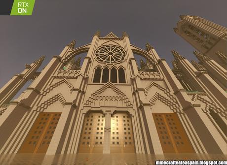 Minecrafteate en RTX, Nº13: Gotic Resurection Cathedral, por Alberto Santamarina Saez