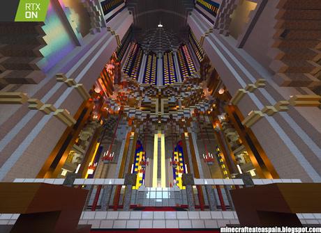 Minecrafteate en RTX, Nº13: Gotic Resurection Cathedral, por Alberto Santamarina Saez