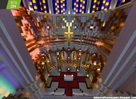 Minecrafteate en RTX, Nº13: Gotic Resurection Cathedral, por Alberto Santamarina Saez