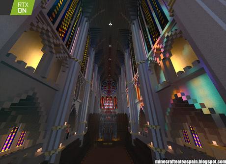 Minecrafteate en RTX, Nº13: Gotic Resurection Cathedral, por Alberto Santamarina Saez