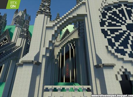 Minecrafteate en RTX, Nº13: Gotic Resurection Cathedral, por Alberto Santamarina Saez