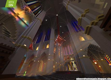 Minecrafteate en RTX, Nº13: Gotic Resurection Cathedral, por Alberto Santamarina Saez