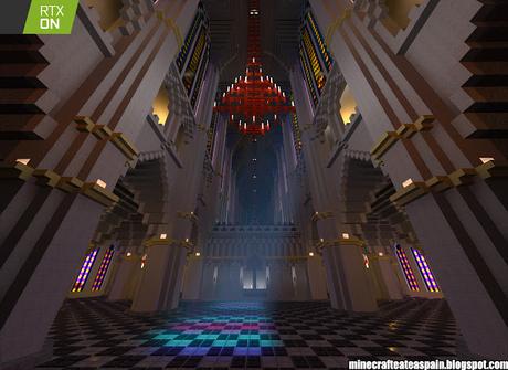 Minecrafteate en RTX, Nº13: Gotic Resurection Cathedral, por Alberto Santamarina Saez