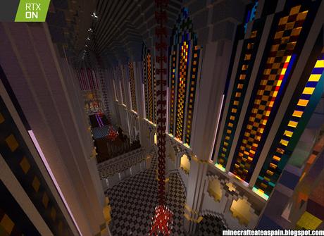 Minecrafteate en RTX, Nº13: Gotic Resurection Cathedral, por Alberto Santamarina Saez