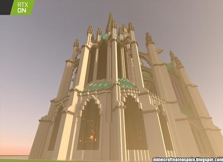 Minecrafteate en RTX, Nº13: Gotic Resurection Cathedral, por Alberto Santamarina Saez