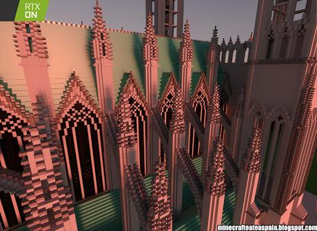 Minecrafteate en RTX, Nº13: Gotic Resurection Cathedral, por Alberto Santamarina Saez