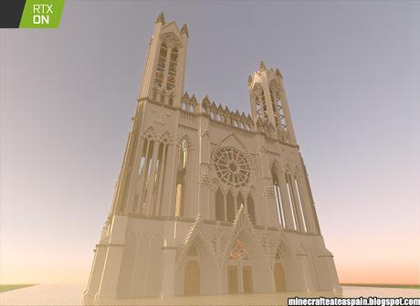 Minecrafteate en RTX, Nº13: Gotic Resurection Cathedral, por Alberto Santamarina Saez