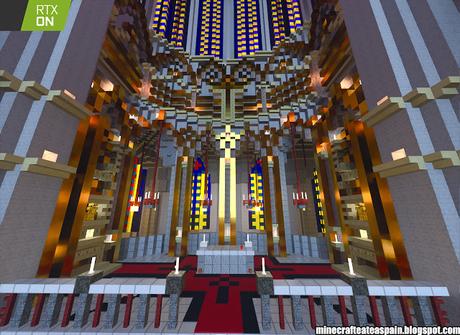 Minecrafteate en RTX, Nº13: Gotic Resurection Cathedral, por Alberto Santamarina Saez