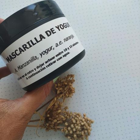 mascarilla yogur Lucis Naturalis: Cosmética natural y española 02