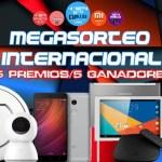 Sorteo internacional 5 premios, 5 ganadores – Finalizado