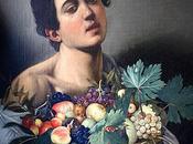 Martes Caravaggio: Niño cesto fruta PINTORES ITALIANOS