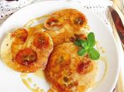 Tortitas plátano caramelizado