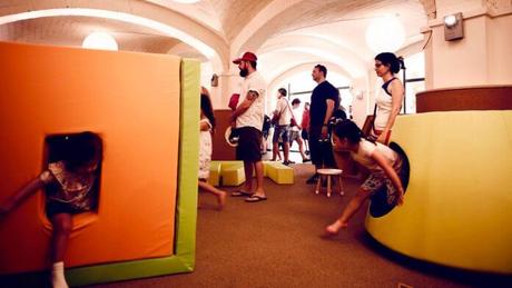 Peques y adolescentes, protagonistas de un Espacio Abierto al arte