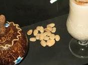 Leche merengada almendras