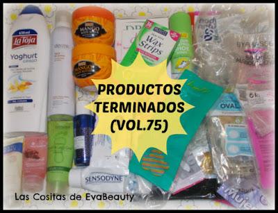 Productos terminados belleza y cosmética Productos Terminados belleza y cosmética Empties