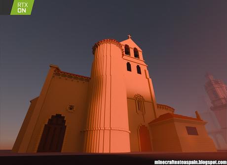 Minecrafteate en RTX, Nº15: réplica de la Iglesia del Salvador de Escaño, Burgos, España.