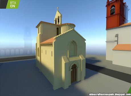 Minecrafteate en RTX, Nº15: réplica de la Iglesia del Salvador de Escaño, Burgos, España.