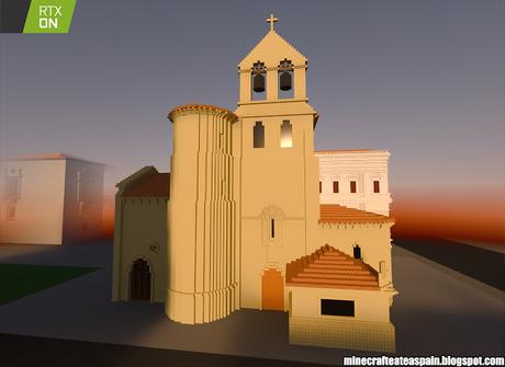Minecrafteate en RTX, Nº15: réplica de la Iglesia del Salvador de Escaño, Burgos, España.