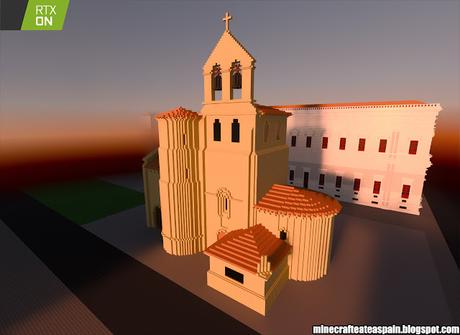 Minecrafteate en RTX, Nº15: réplica de la Iglesia del Salvador de Escaño, Burgos, España.