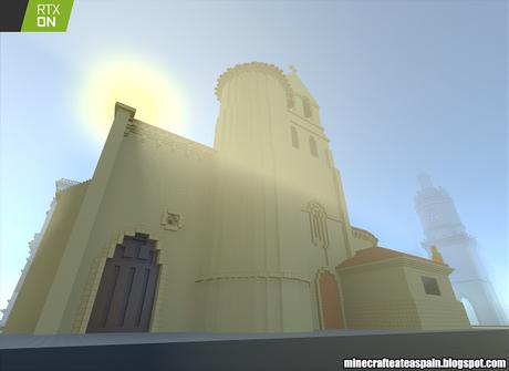 Minecrafteate en RTX, Nº15: réplica de la Iglesia del Salvador de Escaño, Burgos, España.