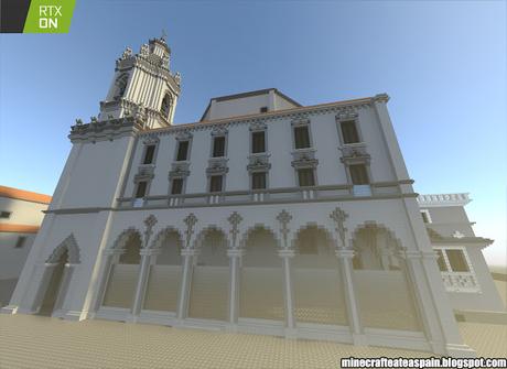 Minecrafteate en RTX, Nº14: Réplica de la Iglesia de San Nicolas, Bilbao, Pais Vasco, España Minecrafteate en RTX, Nº14: Réplica de la Iglesia de San Nicolas, Bilbao, Pais Vasco, España