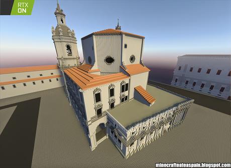 Minecrafteate en RTX, Nº14: Réplica de la Iglesia de San Nicolas, Bilbao, Pais Vasco, España Minecrafteate en RTX, Nº14: Réplica de la Iglesia de San Nicolas, Bilbao, Pais Vasco, España