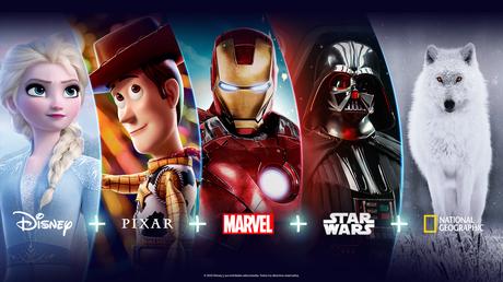 A partir de noviembre Disney+ (“Disney plus”) es el nuevo hogar de Disney, Pixar, Marvel, Star Wars y National Geographic en Latinoamérica