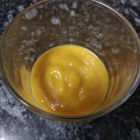 (Receta) Salsa de mango habanero (Receta) Salsa de mango habanero