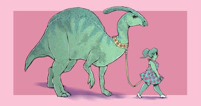 Las mascotas dinosaurianas de Megan Dvorak