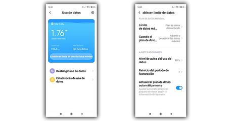 Cómo bloquear o limitar los datos móviles en Xiaomi